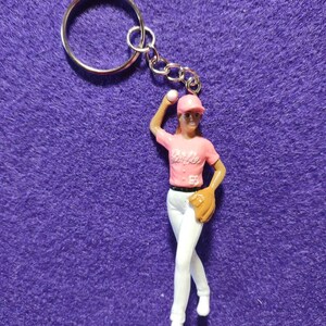 Barbie - Baseball Keychain / Key Ring / Key Chain / Keys