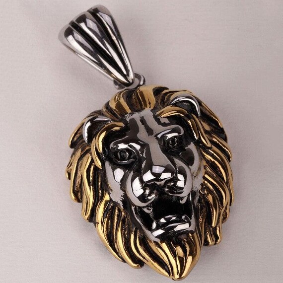 Lion Necklace For Men - Temu