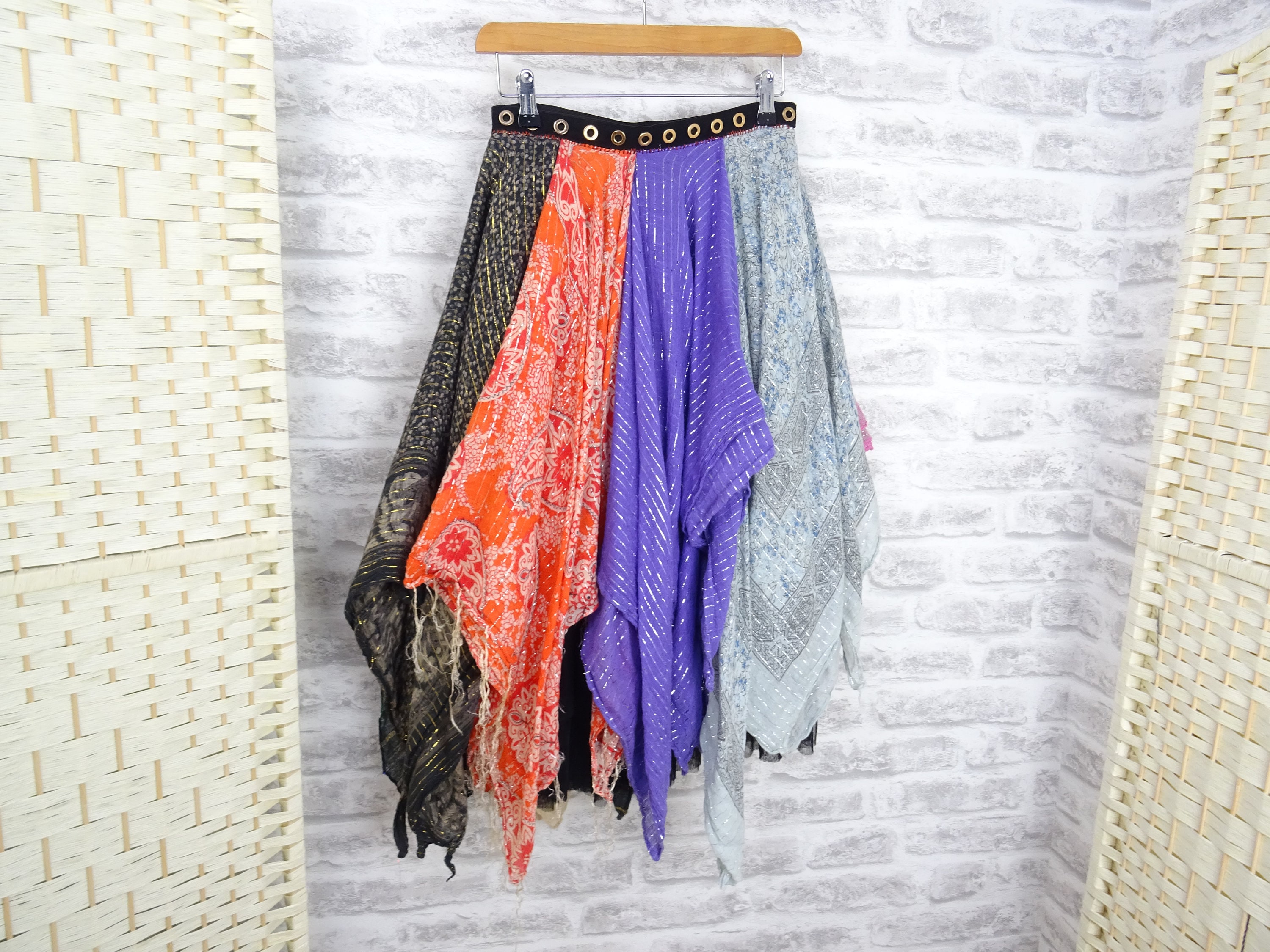 スカート Eaphi SCARF MOTIF KNIT SKIRT k.様専用】eaphi scarf motif knit skirt