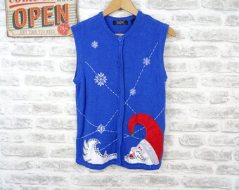Vintage Christmas Cardigan Jumper 