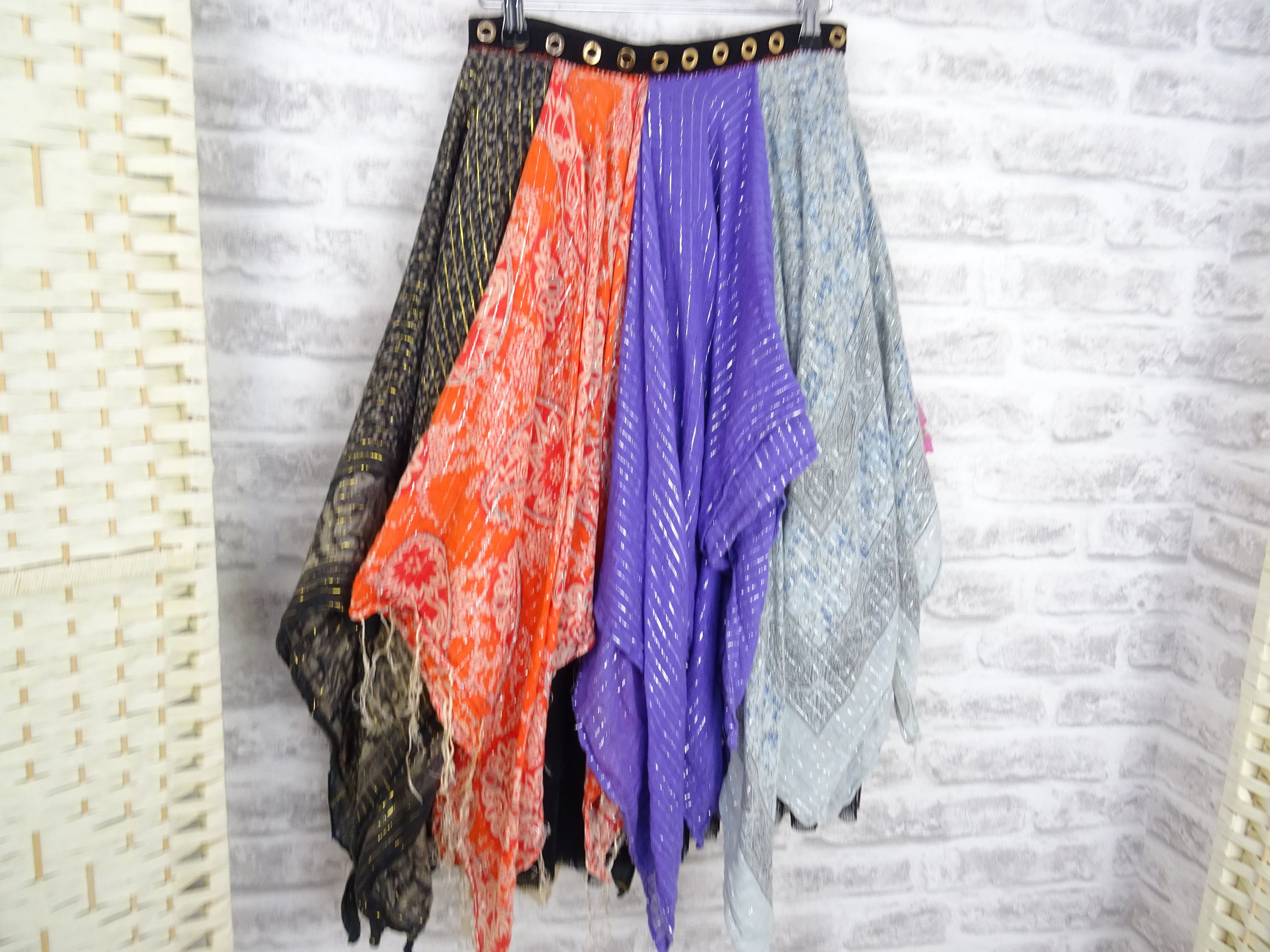 新品タグ付　Eaphi SCARF MOTIF KNIT SKIRT Eaphi SCARF MOTIF KNIT SKIRT