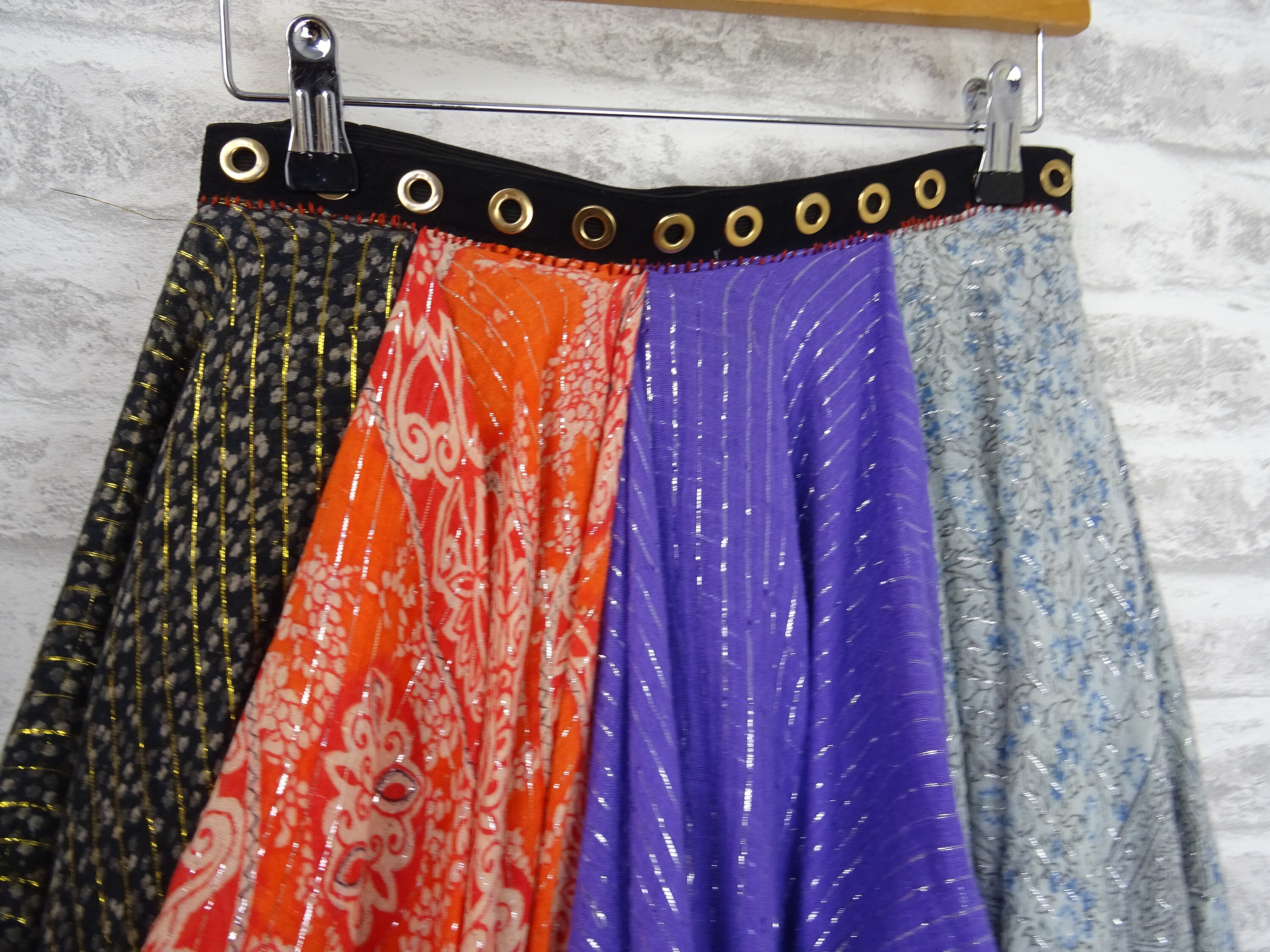 E36 Hand Made Skirt From Vintage Scarves Urchin Pixie Fairy E36 Hand Made Skirt From Vintage Scarves Urchin Pixie Fairy
