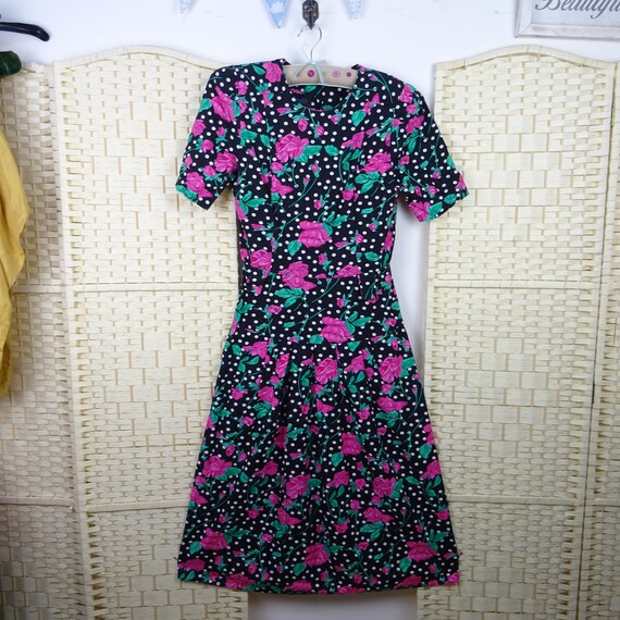 viscose tea dress
