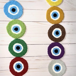 Evil eye mug Rug