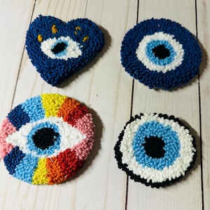 Evil Eye Mug Rug
