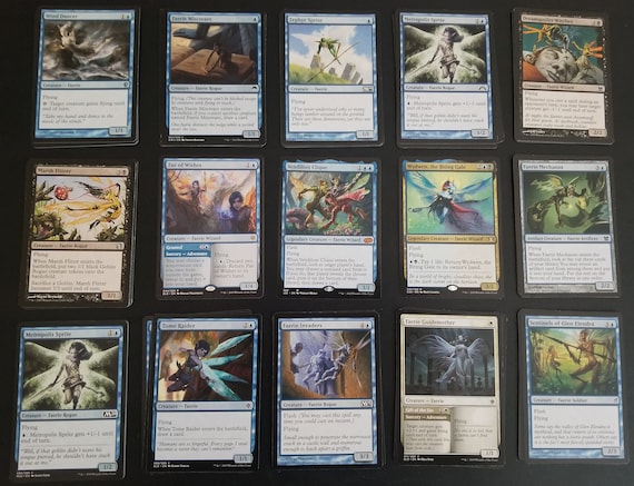 50 Card Faerie Collection Lot Magic: the Gathering MTG W/ Rares - Great Gift Idea - Etsy 50 Card Faerie Collection Lot Magic: the Gathering MTG W/ Rares - Great Gift Idea - Etsy