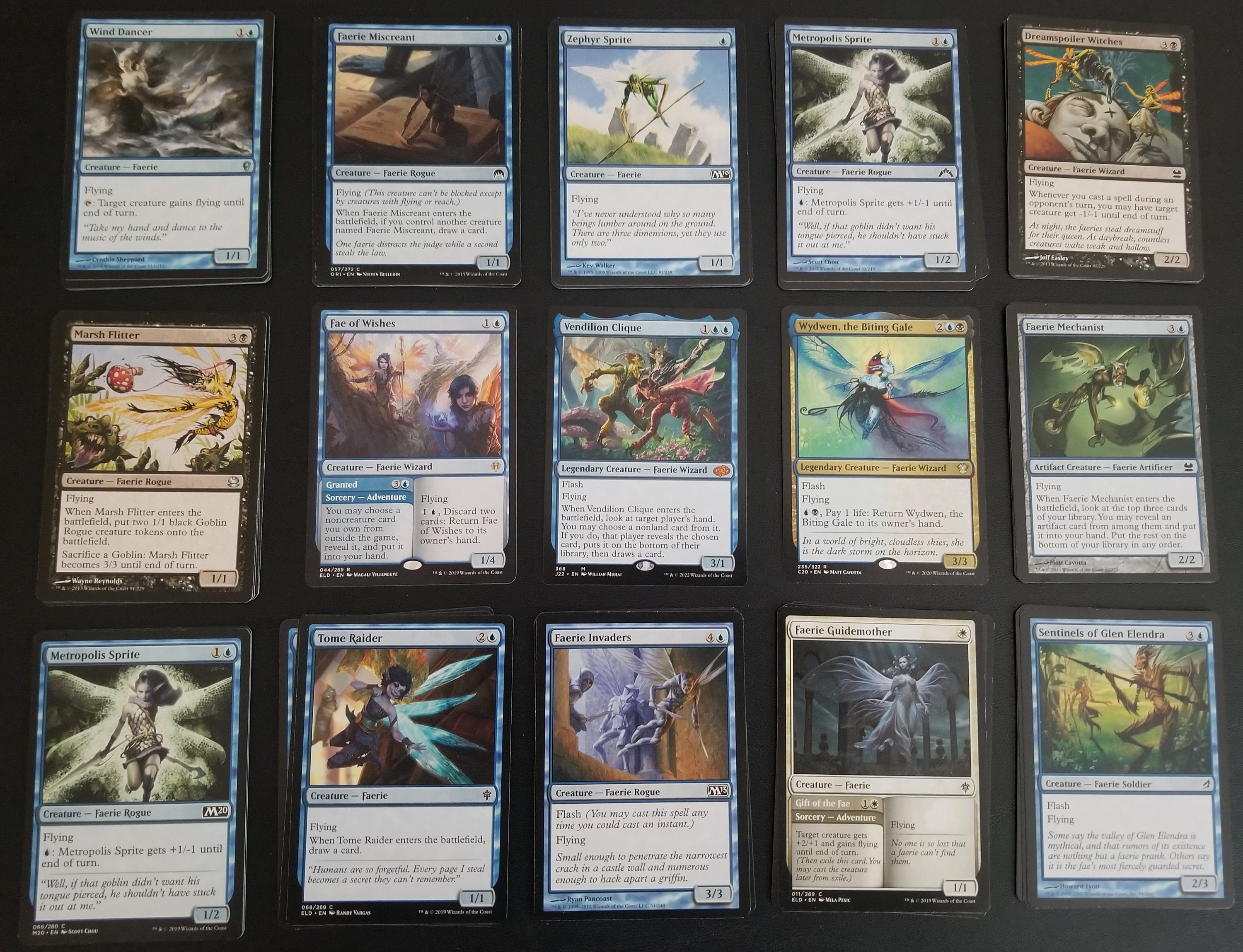 mtg all faerie cards Magic the Gathering (mtg): ELD: Faerie Guidemother