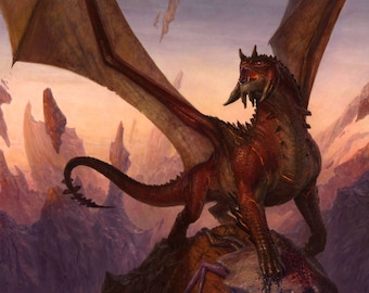 50 Card Dragon Collection lot Magic: the Gathering MTG w/ Rares - Great Gift Idea