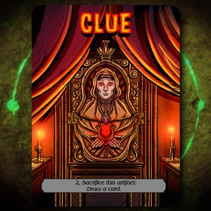 CLUE Full Art Token [by Darkside Tokens] Magic the Gathering MTG!