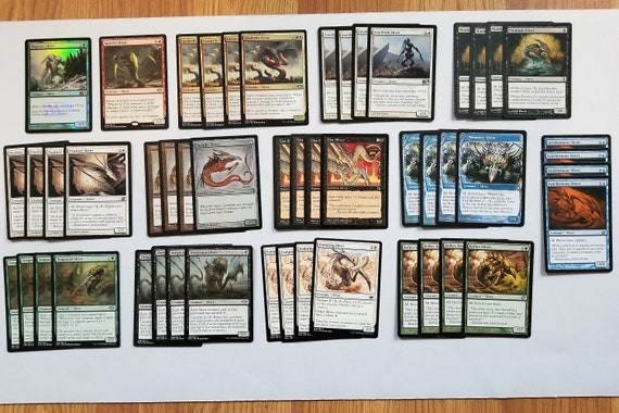 50 Card Sliver Collection Lot Magic: the Gathering MTG W/ Rares - Great  Gift Idea - Etsy