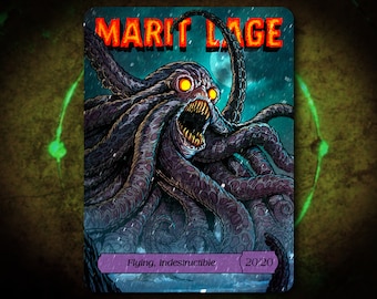 Marit Lage 20/20 Full Art Token [by Darkside Tokens] Magic the Gathering MTG!
