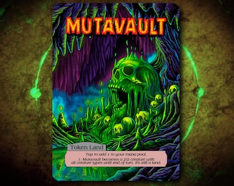 Hand Drawn Mutavault Land Token for Magic the Gathering MTG! - Etsy