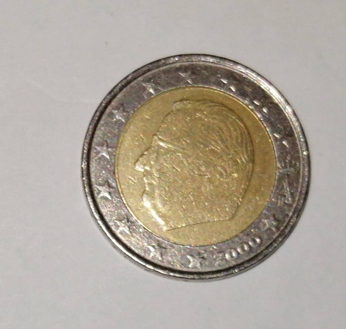 Monedas De 2 Euros Raras Rara moneda de 2 euros con errores de menta. | Etsy