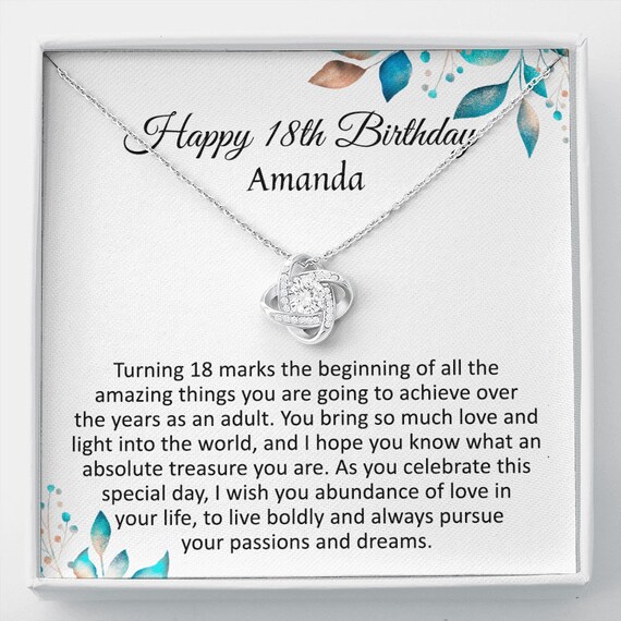 18th Birthday Gifts For Girls 18 Year Old Birthday Gift Girl Etsy