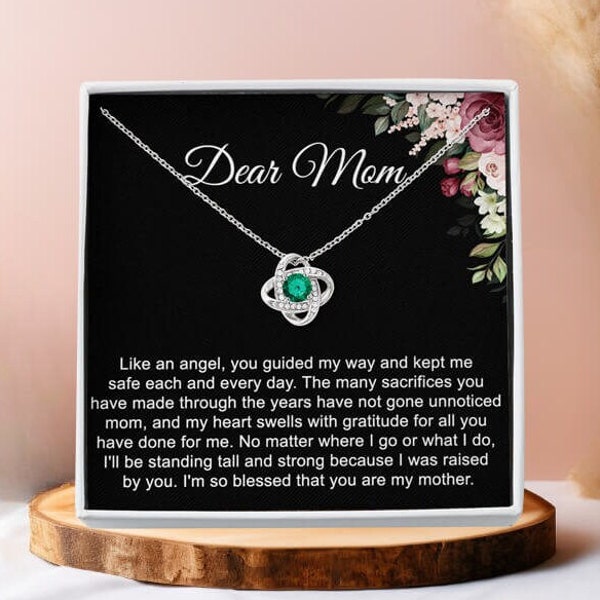 Gift For Mom From Daughter / Son, Mom Christmas Gift, Mom Gift For Birthday, Unique Mothers Day Gift Ideas, Mother's Day Necklace