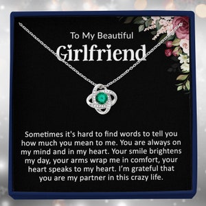  Perfect Gifts Girlfriend Necklace: Girlfriend gift, Gift for  Girlfriend, Necklace for Girlfriend, Girlfriend Jewelry, Valentine Day  Gifts for Girlfriend on Christmas, Brithday, Vacation Gifts: Clothing,  Shoes & Jewelry