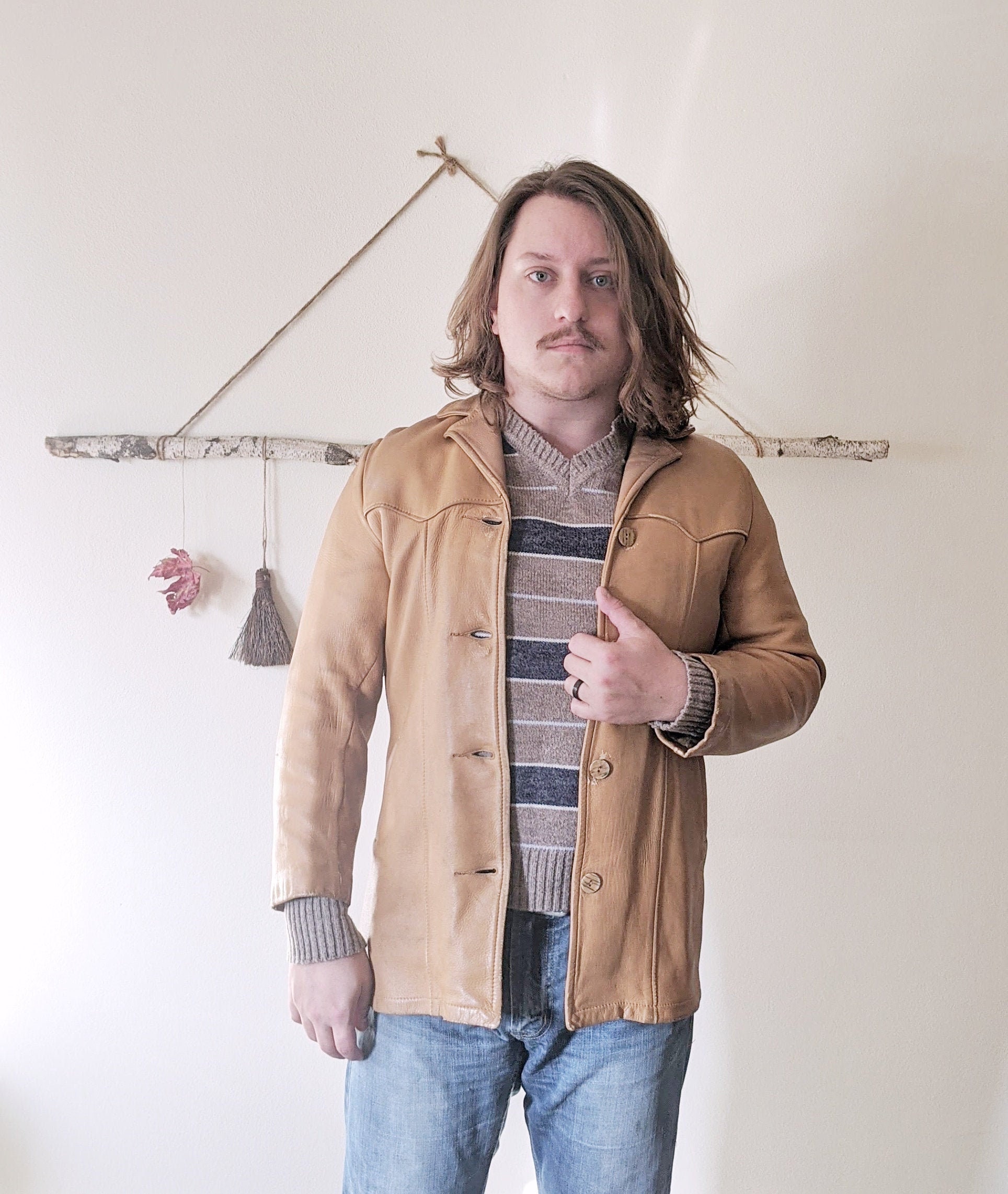 deerskin leather jacket