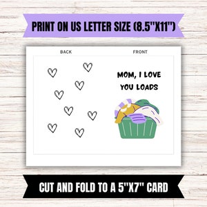 Printable Mothers Day Card Mother's Day Card Funny - Etsy