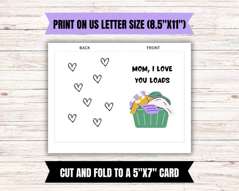 Printable Mothers Day Card Mother's Day Card Funny - Etsy