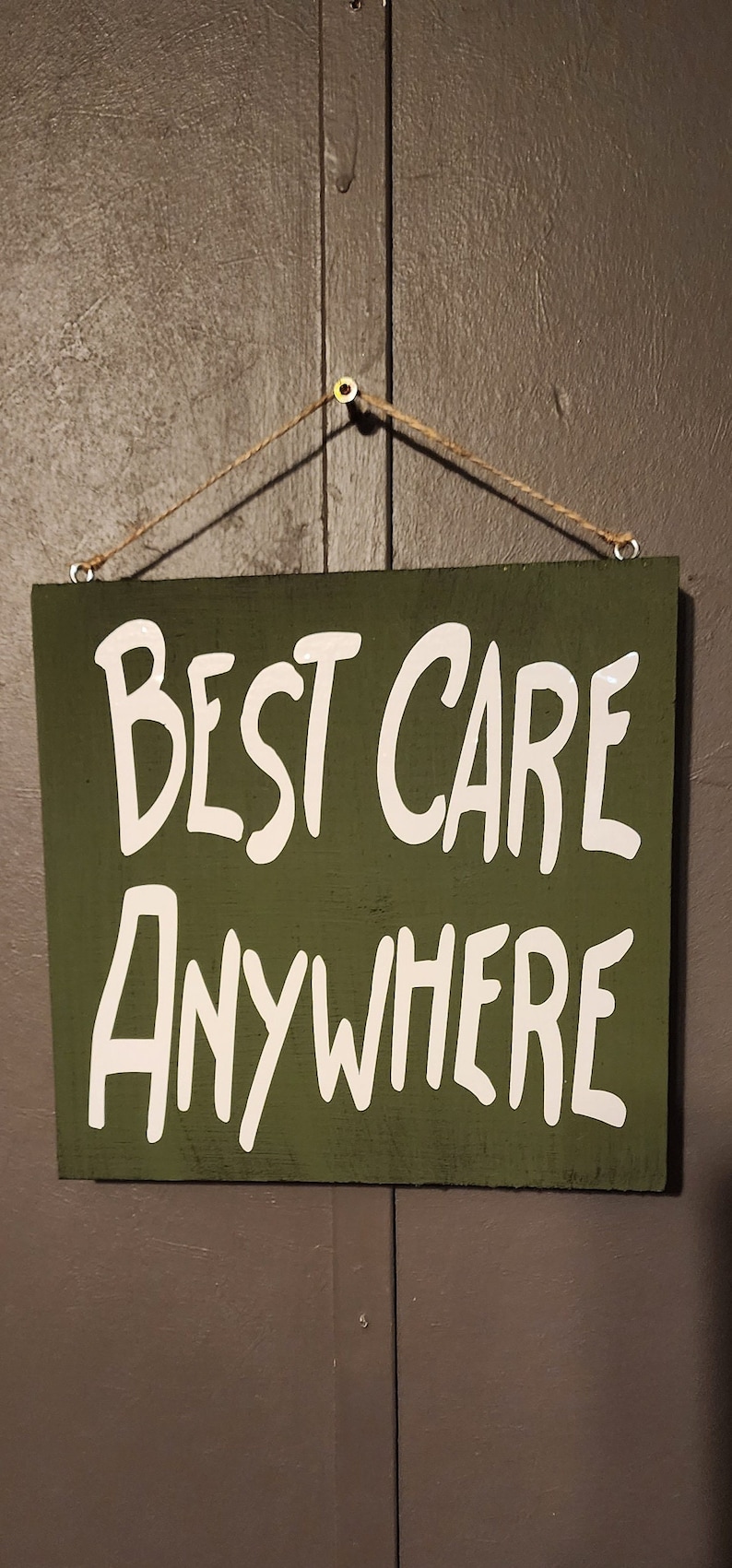 MASH 4077 Sign, Best Care Anywhere, Handmade - Etsy