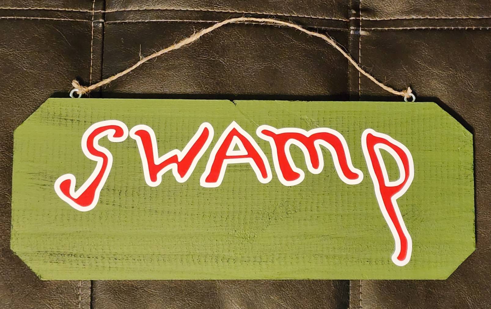 MASH 4077th Swamp Sign, Handmade Door Decor (15x6) - Etsy