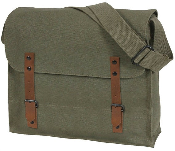 MASH 4077 Canvas Messenger Bag, Military Style - Etsy