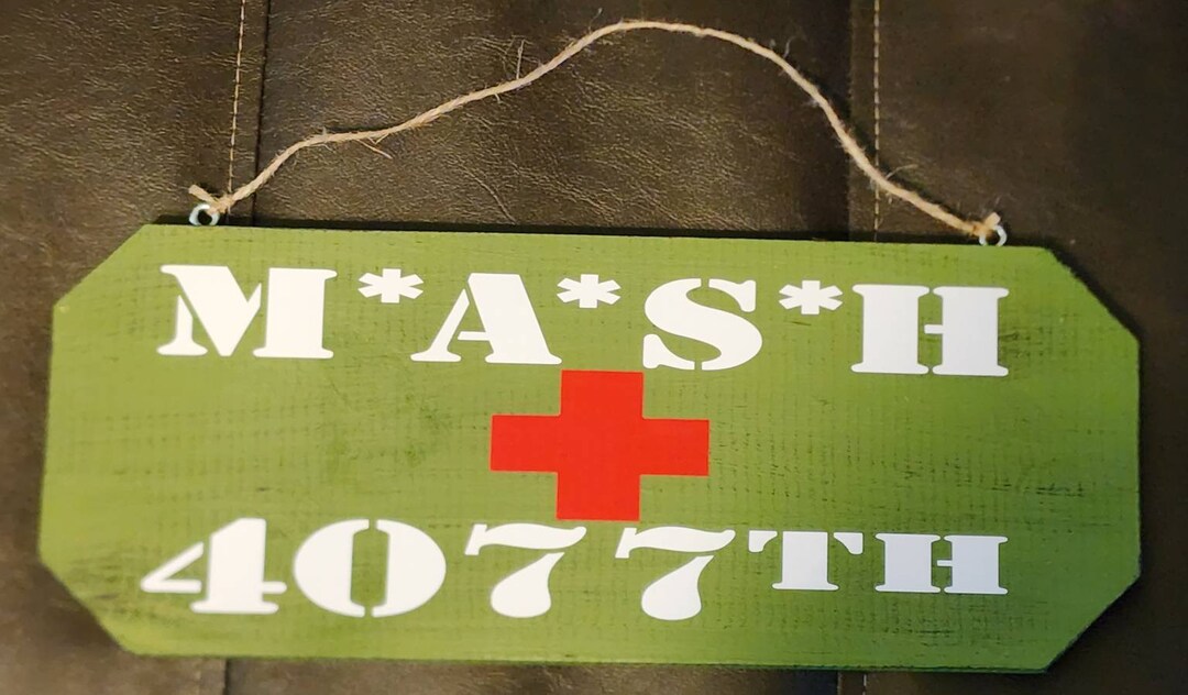 Mash 4077 Sign Post Decorative Sign Mash 4077th Sign Etsy