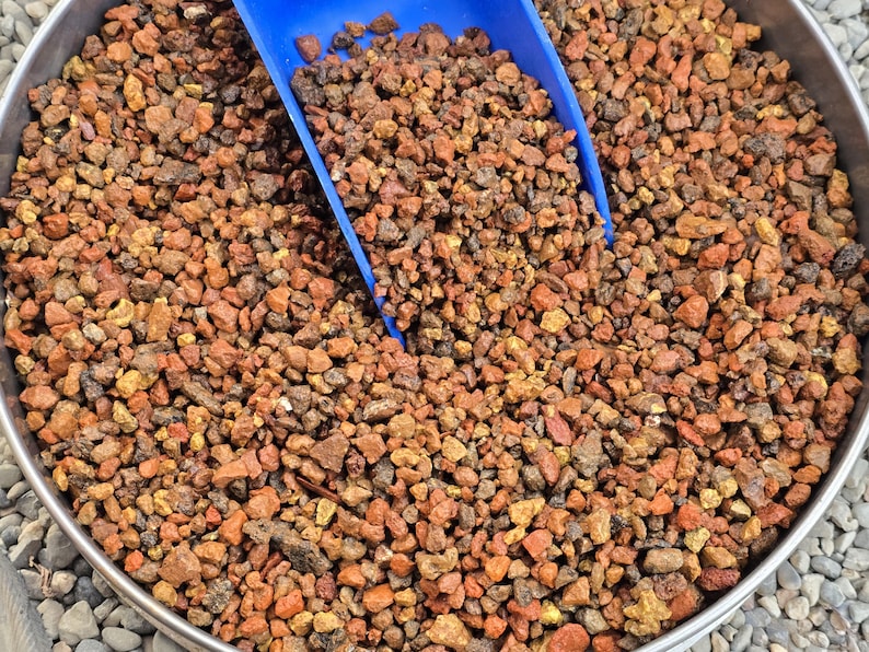 Red Lava Rock 1.2lbs 5/16 Size Etsy