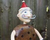 Cookie Santa, Folk Art Santa, Classic Santa, Whimsical Santa, Farmhouse Christmas