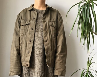 beige levi jacket