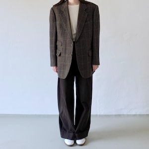 Dormeuil Tweed Wool Blazer | Oversized | Unisex