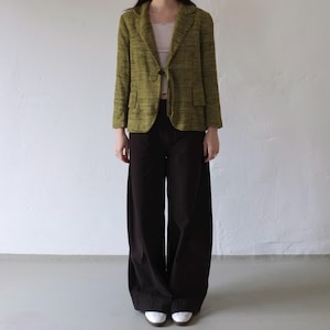 Schumacher Green Silk Blazer | Women | Vintage