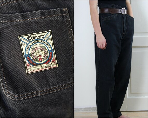 90s Mom jeans black vintage
