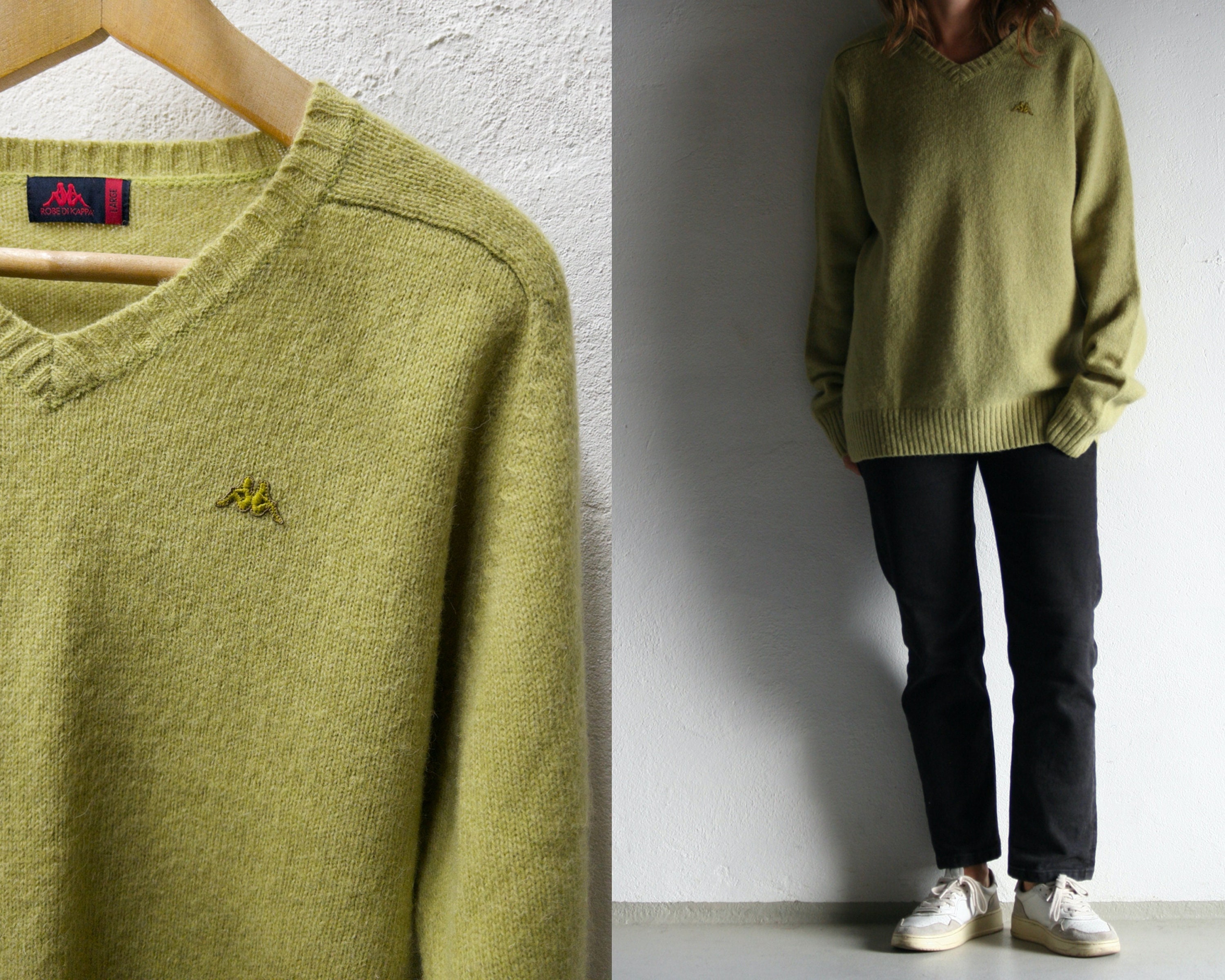 Knitted desinfectant V Neck Kappa