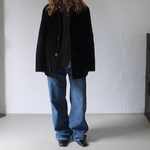 Chevignon Schwarze Cordjacke | Jahrgang