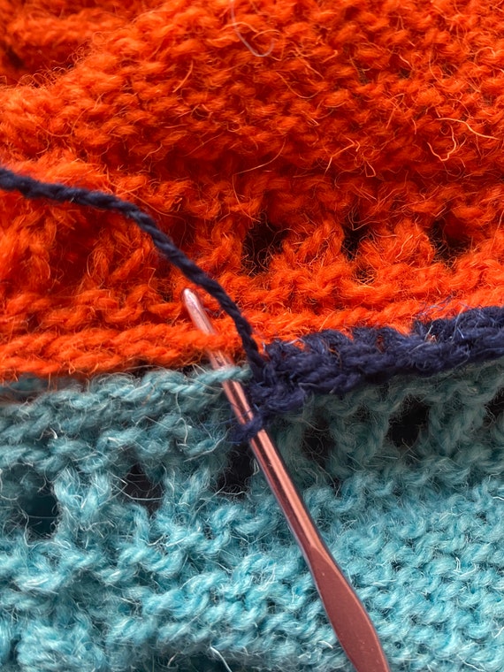 PDF Knitting Pattern Only.cabled Patchwork Afghan.hand Knitted - Etsy