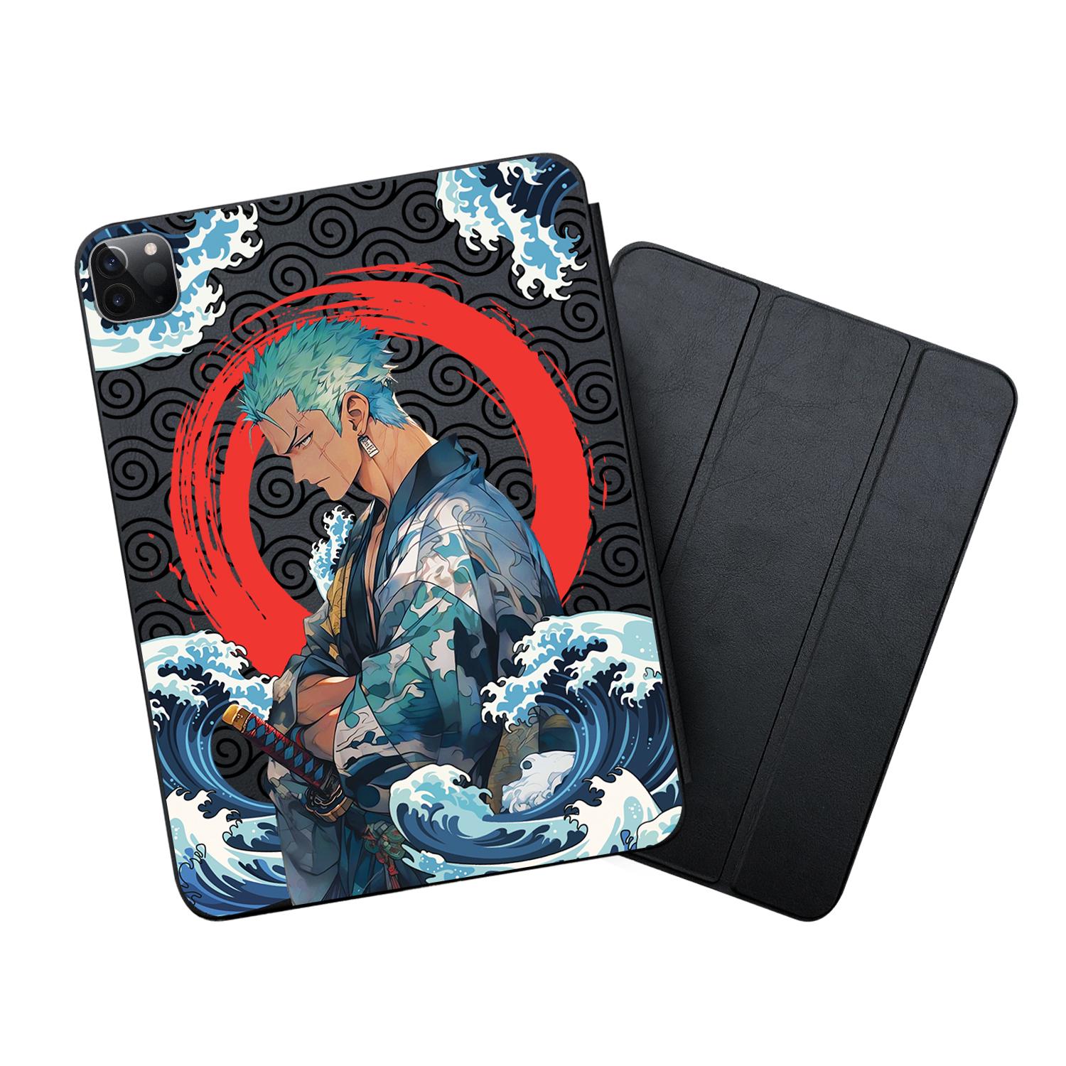 Anime Ronin iPad Pro 12.9 Case iPad Air 5/6 Cover Samurai