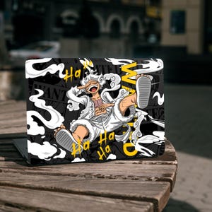 Anime Laugh MacBook Air 13" A2337 M1 M2 Case, Cloudy Energy Hard Cover MacBook Pro 13 M3 M4 A2251, Cartoon HaHa MacBook 15 16.2 A2485