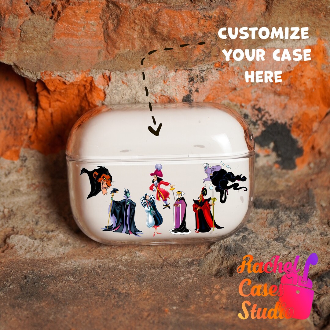 Disney Villains Airpods Pro Case Custom Airpods Case Airpods Case