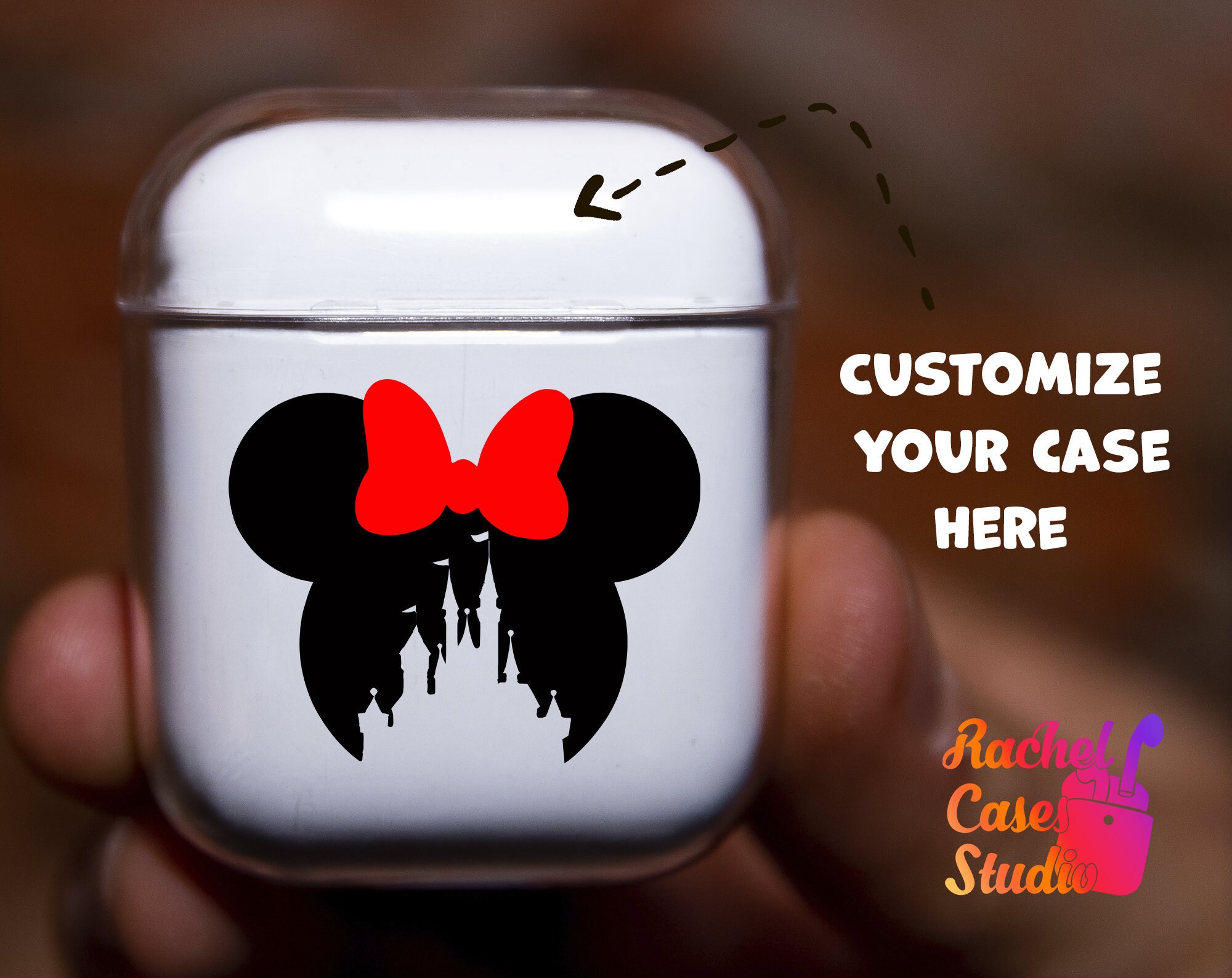 Disney Mouse Airpods Case Disney Castle Airpods Pro Case Apple | Etsy  Australia