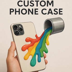 Custom Design iPhone 17 Pro Max Case, Personalized Phone Cover for iPhone 16 with MagSafe, Custom Art Gift Case for Him or Her