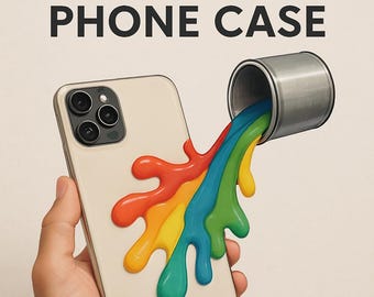 Custom Design iPhone 17 Pro Max Case, Personalized Phone Cover for iPhone 16 with MagSafe, Custom Art Gift Case for Him or Her