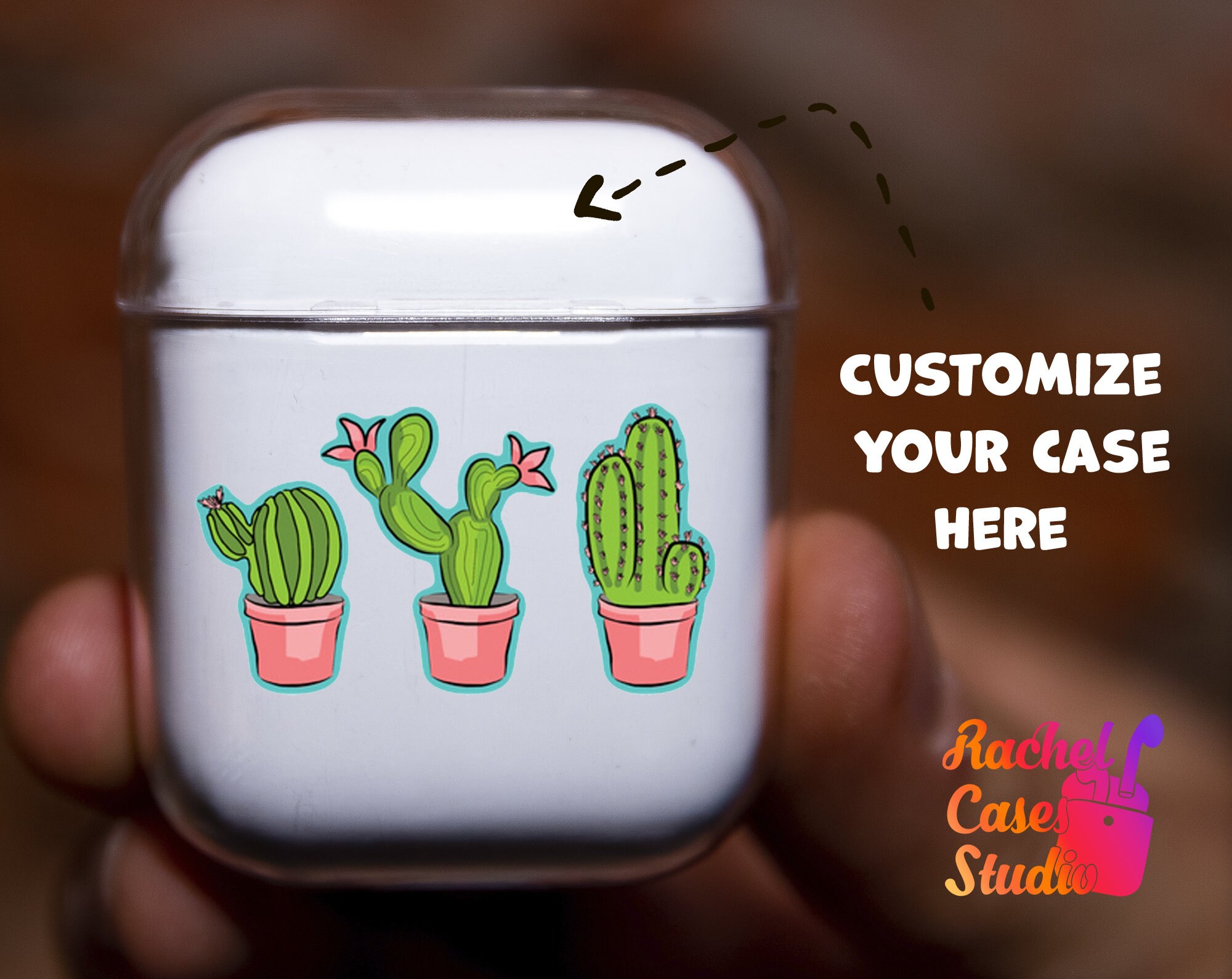 Cactus airpod case sale
