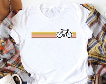 Retro Bicycle T-Shirt • Cycling T-Shirt • Cyclists Gift