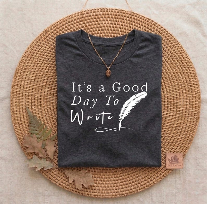 Writer T-Shirt - Novelist Gift • Poet shirt image 6