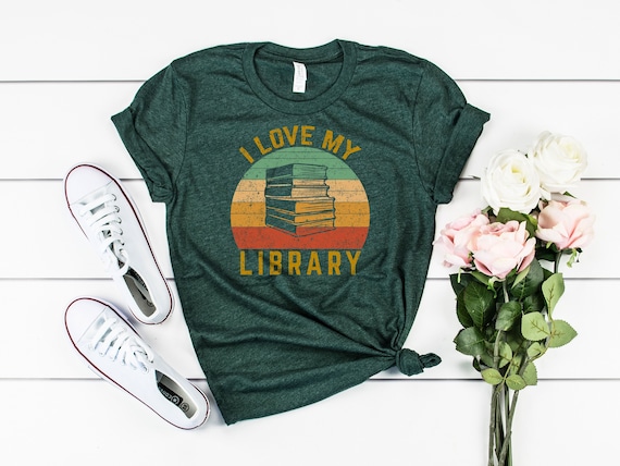 I Love My Library T Shirt For Book Lovers Librarian Gifts I Love My Library T Shirt For Book Lovers Librarian Gifts