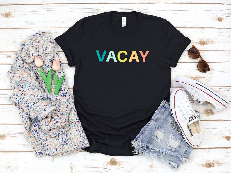 Vacay Shirt Funny: Travel T-Shirt bild 1