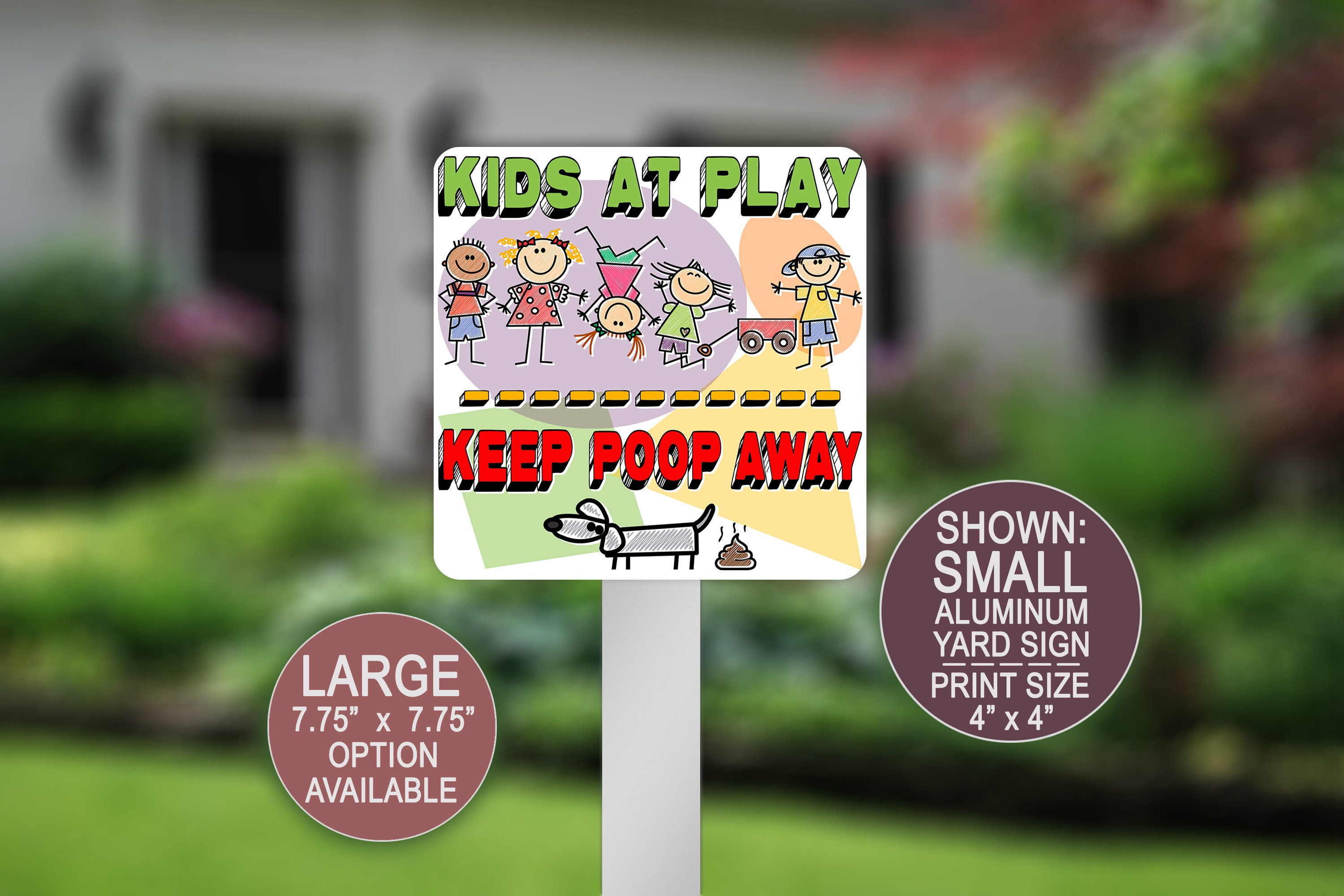 Kids Picking Up Dog Poop