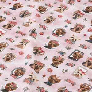 Yorkie Dog Blanket, Cute Yorkshire Terrier Throw, Dog Mom Gift Blanket, Sherpa Fleece or Plush Velveteen, Floral Pup Home Decor, Baby Shower