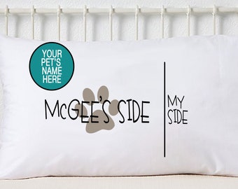 Dog Lovers gift Personalized Pillow Gift dog mom pillow cases Pet memorial Pillow covers Old Man or Woman conversation with dogscats